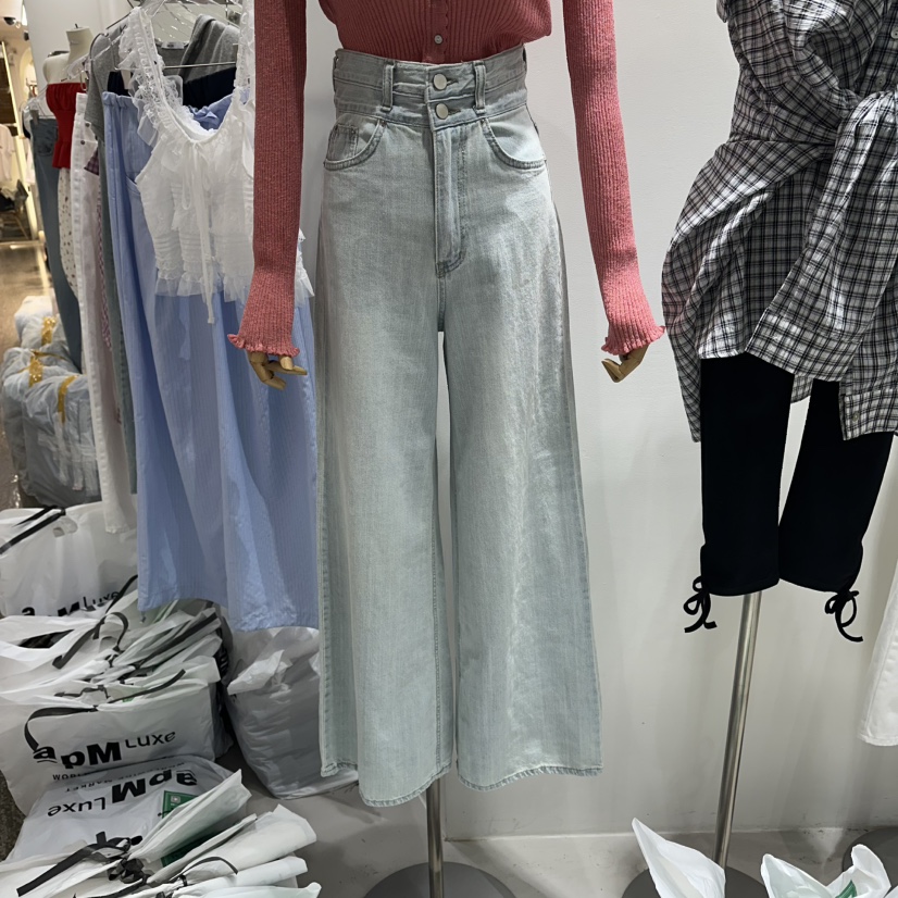 BAIE.38韓國東大門直郵女士新款人氣熱賣職業時尚牛仔褲BAIE.38牛仔褲圖色1