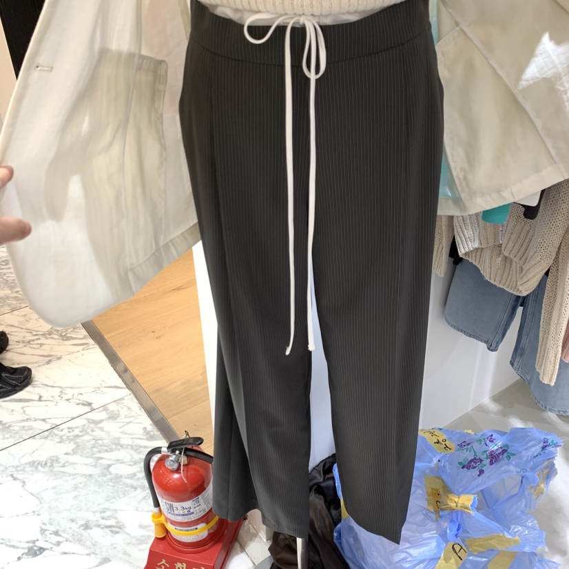 THE REST東大門實拍韓國女裝新品時尚26春夏熱賣職業休閑褲THE REST/UNNOEUD休閑褲圖色2