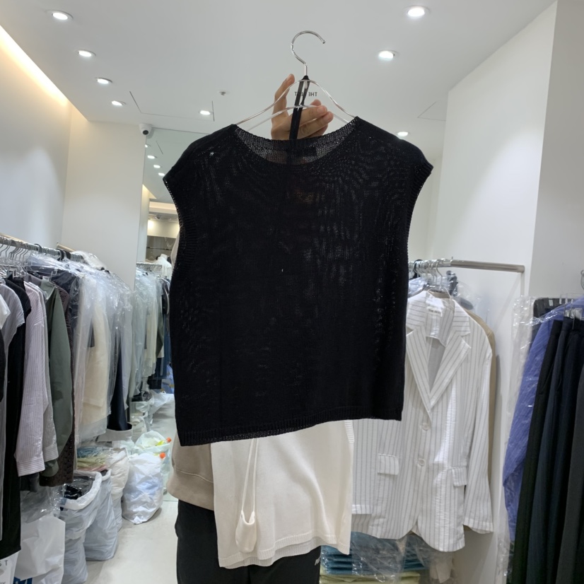 THE REST韓國代購女士新品26夏季熱賣時尚推薦26春夏馬甲THE REST/UNNOEUD馬甲