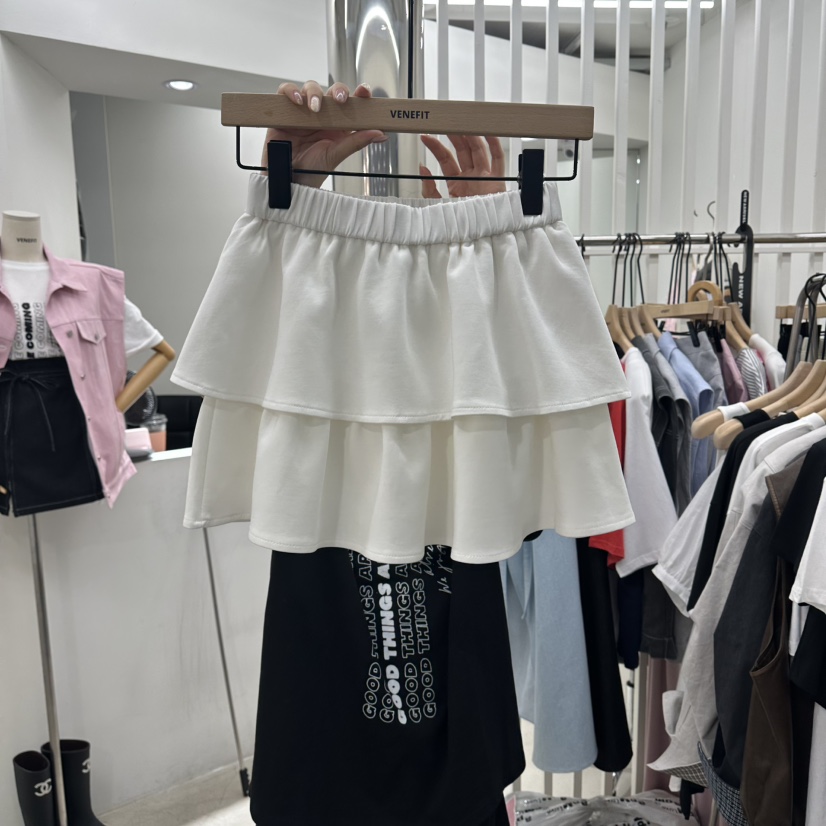 VENEFIT韓國直郵實拍女裝新品26夏季26春夏熱賣人氣職業裙褲VENEFIT/JENNIE裙褲圖色1