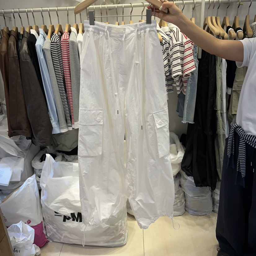 Q C韓國東大門代購女裝新品休閑職業人氣推薦休閑褲工裝褲Republlc of qc休閑褲圖色1