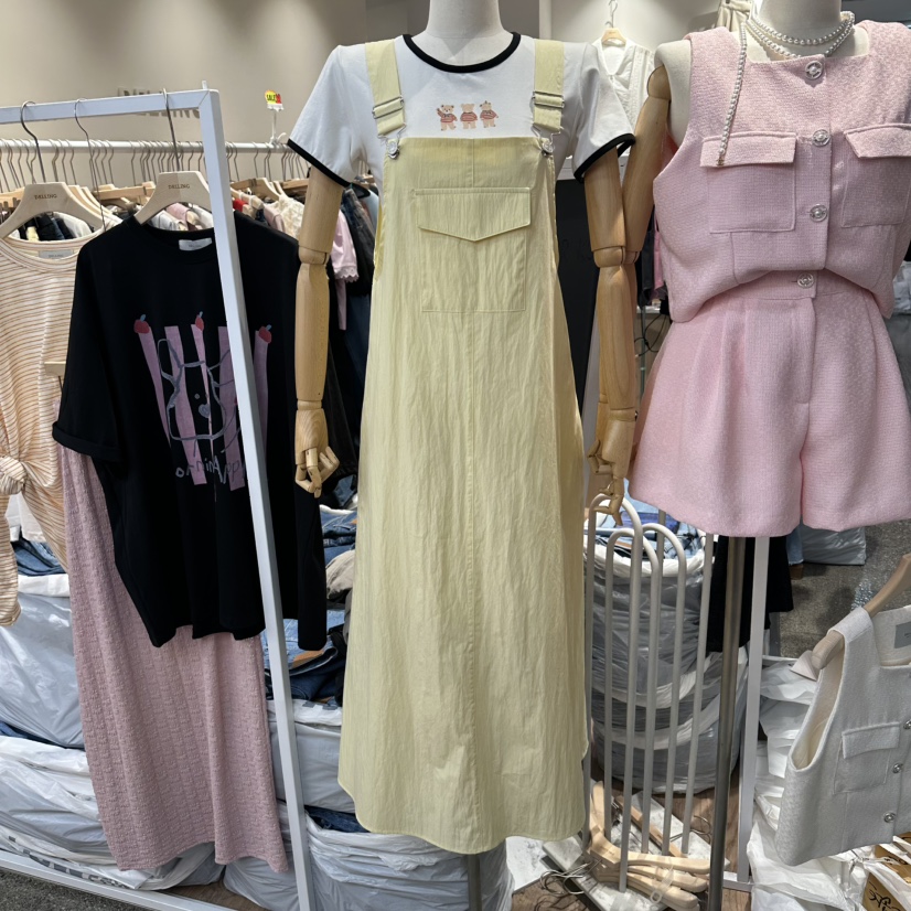 DELLING韓國直郵女裝新款熱賣職業推薦人氣連衣裙不含內搭DELLING連衣裙圖色1