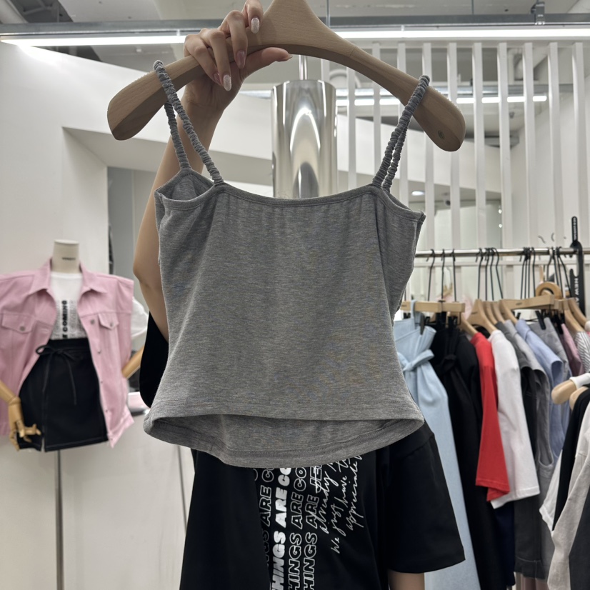 VENEFIT東大門實拍韓國女士新款26夏季職業26春夏吊帶背心VENEFIT/JENNIE吊帶/背心