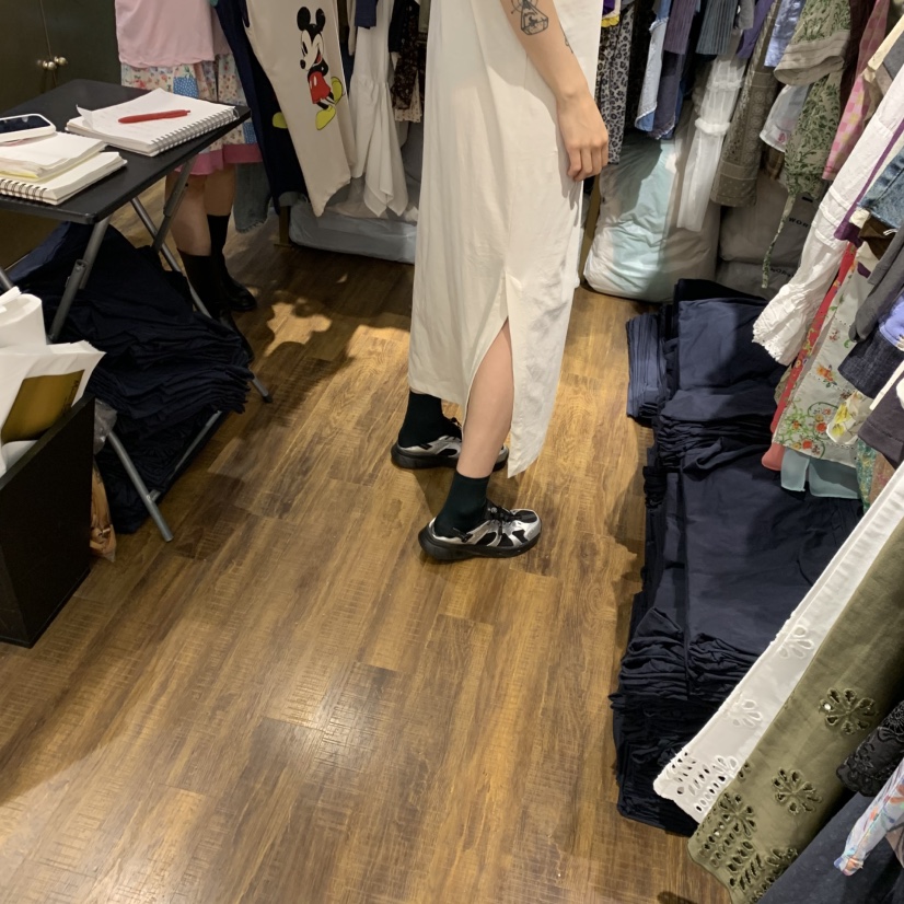 MERCI LINDA韓國直郵女裝新款職業推薦26夏季連衣裙復古MERCI LINDA連衣裙