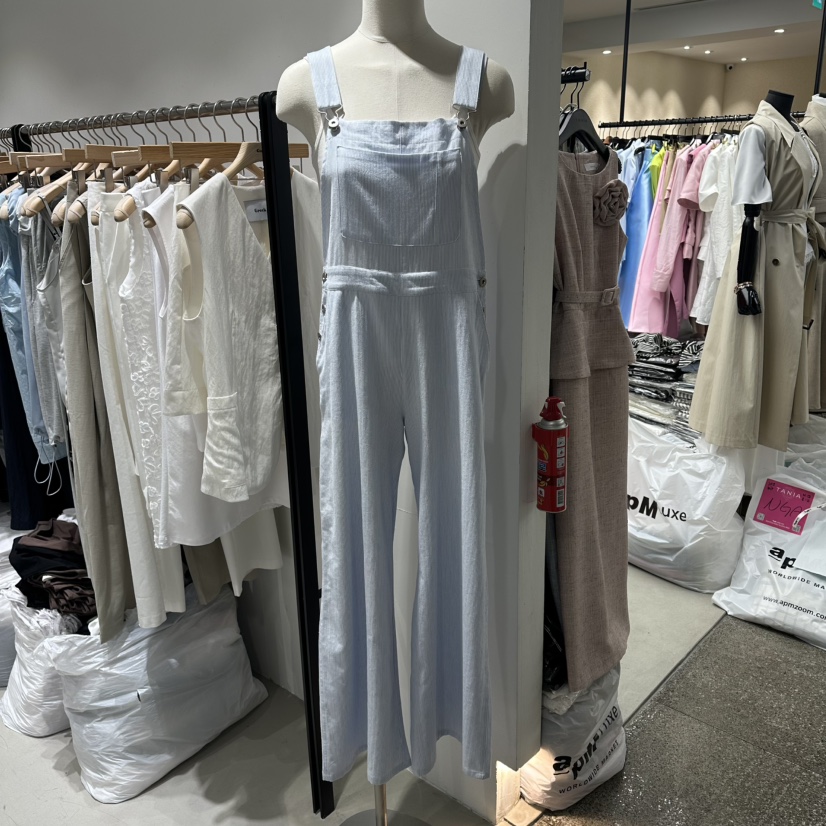 GREEK韓國代購女裝新品熱賣職業26春夏26夏季背帶褲不含內搭GREEK背帶褲圖色1