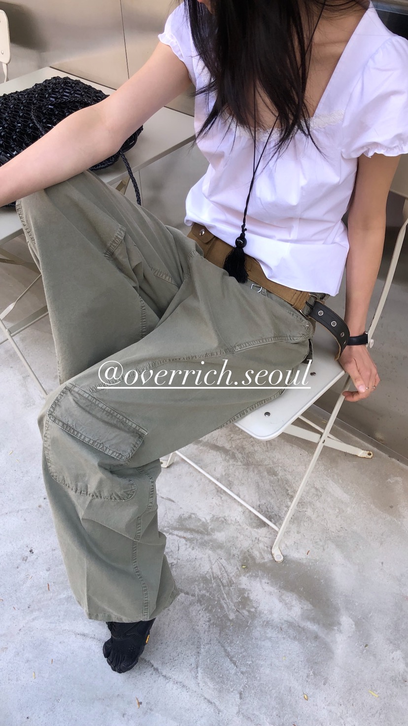 OVER RICH東大門實拍韓國女士新款休閑推薦職業熱賣休閑褲OVER RICH休閑褲