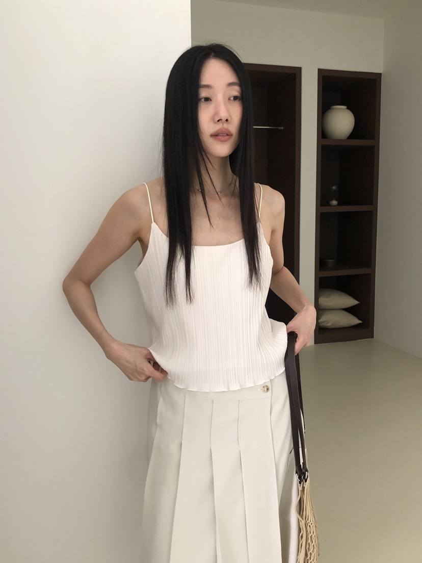 TORRE韓國東大門直郵女裝新款休閑時尚熱賣26夏季吊帶背心TORRE吊帶/背心圖色2