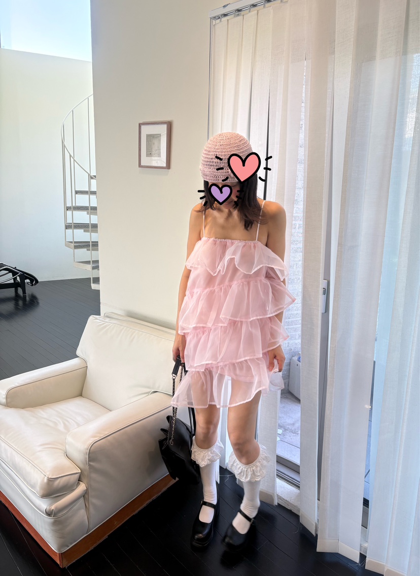 PLATFORM-L韓國直郵實拍女士新款26春夏休閑連衣裙含帽子PLATFORM連衣裙