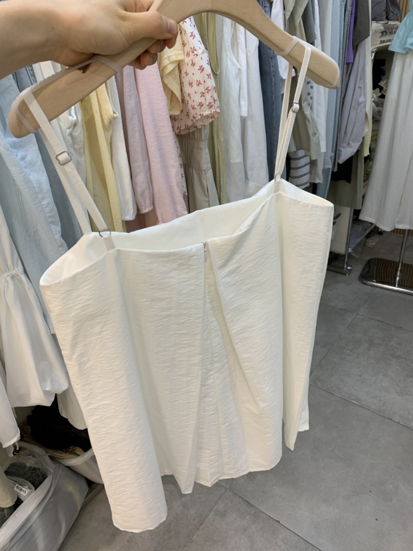 DARAK韓國直郵實拍女士新品職業熱賣26春夏休閑吊帶背心褶皺DARAK吊帶/背心