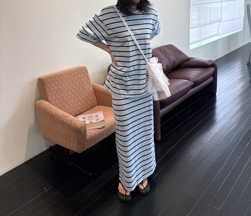 PLATFORM-L東大門實拍韓國女士新品熱賣推薦26夏季休閑長裙PLATFORM長裙
