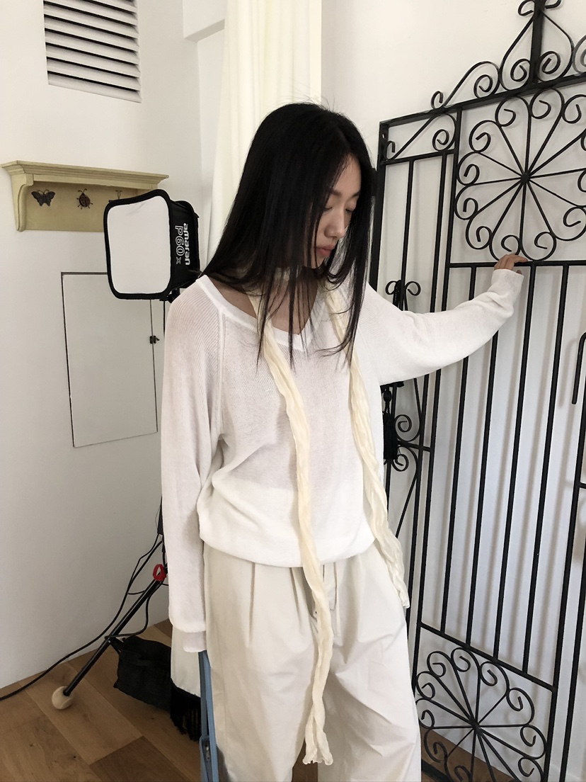 TORRE韓國直郵女裝新款26春夏職業26夏季休閑圍巾披肩圍巾TORRE圍巾/披肩
