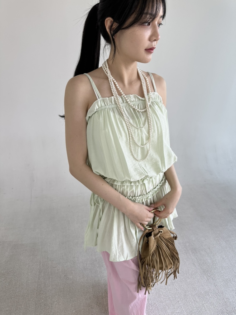 JENNY 1976韓國直郵女裝新款推薦人氣熱賣吊帶背心不含配飾JENNY 1976吊帶/背心