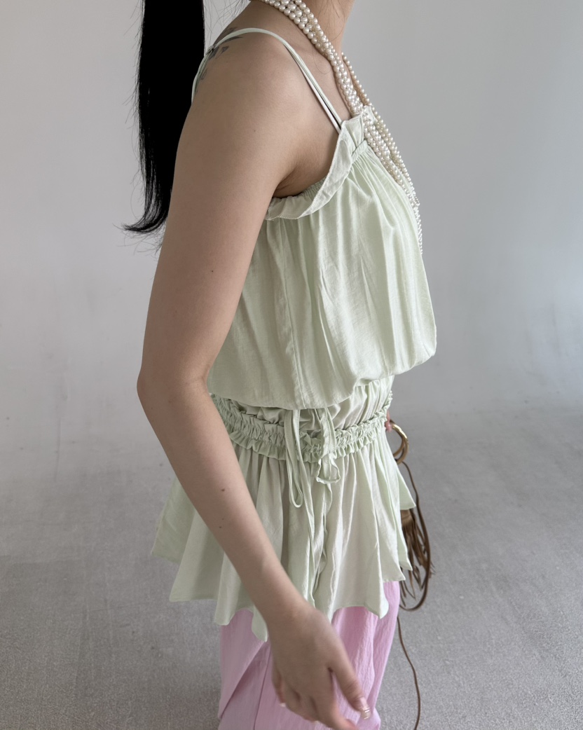 JENNY 1976韓國直郵女裝新款推薦人氣熱賣吊帶背心不含配飾JENNY 1976吊帶/背心