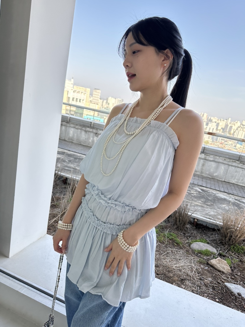 JENNY 1976韓國直郵女裝新款推薦人氣熱賣吊帶背心不含配飾JENNY 1976吊帶/背心
