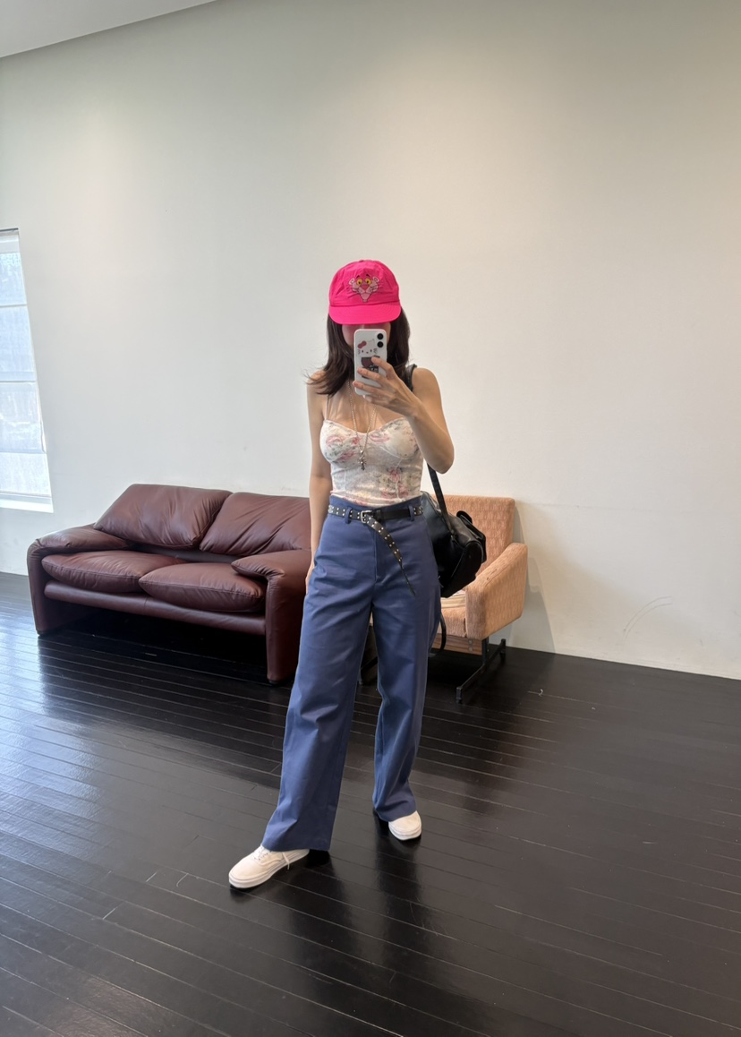 PLATFORM-L東大門實拍韓國女裝新品26春夏推薦26夏季休閑褲PLATFORM休閑褲