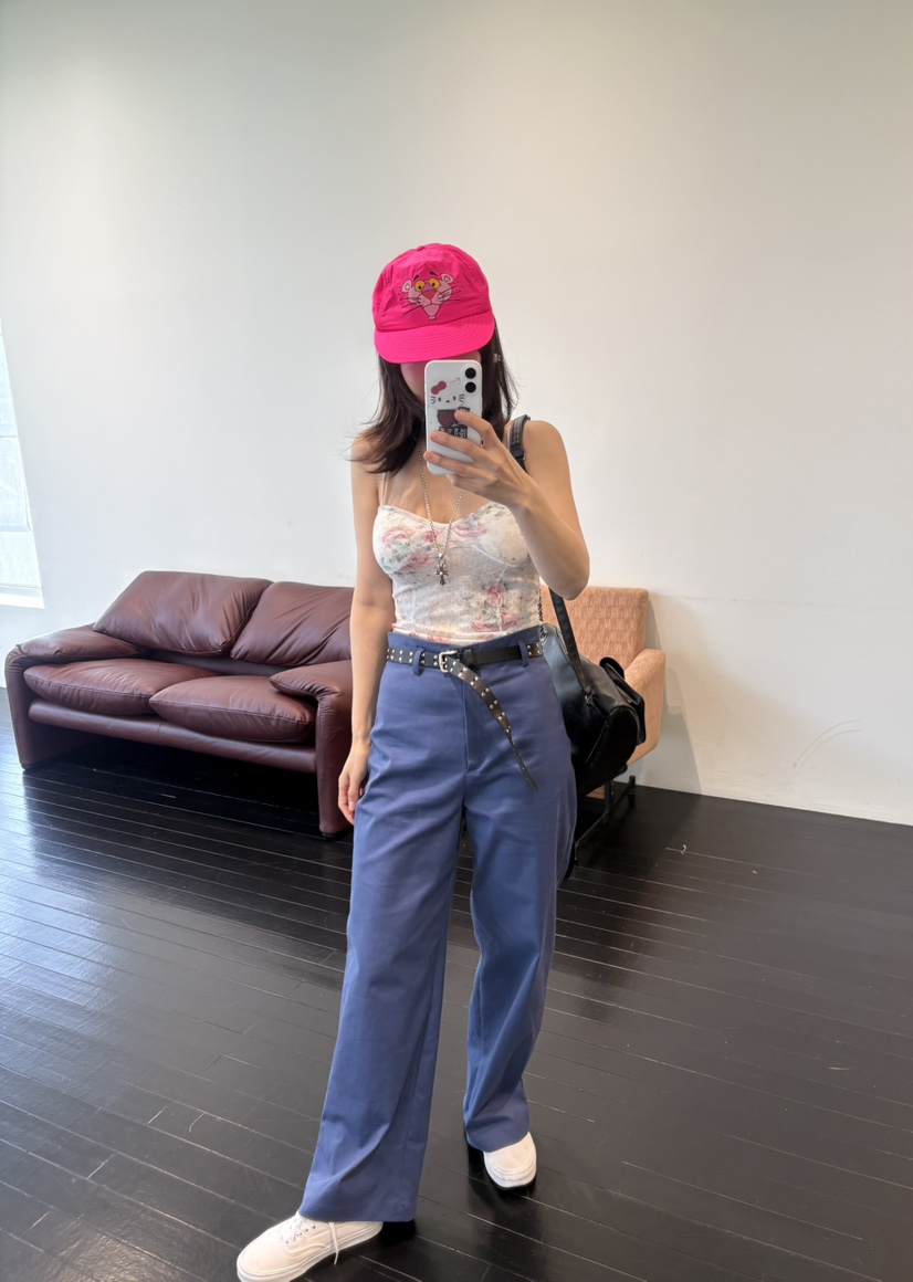 PLATFORM-L東大門實拍韓國女裝新品26春夏推薦26夏季休閑褲PLATFORM休閑褲