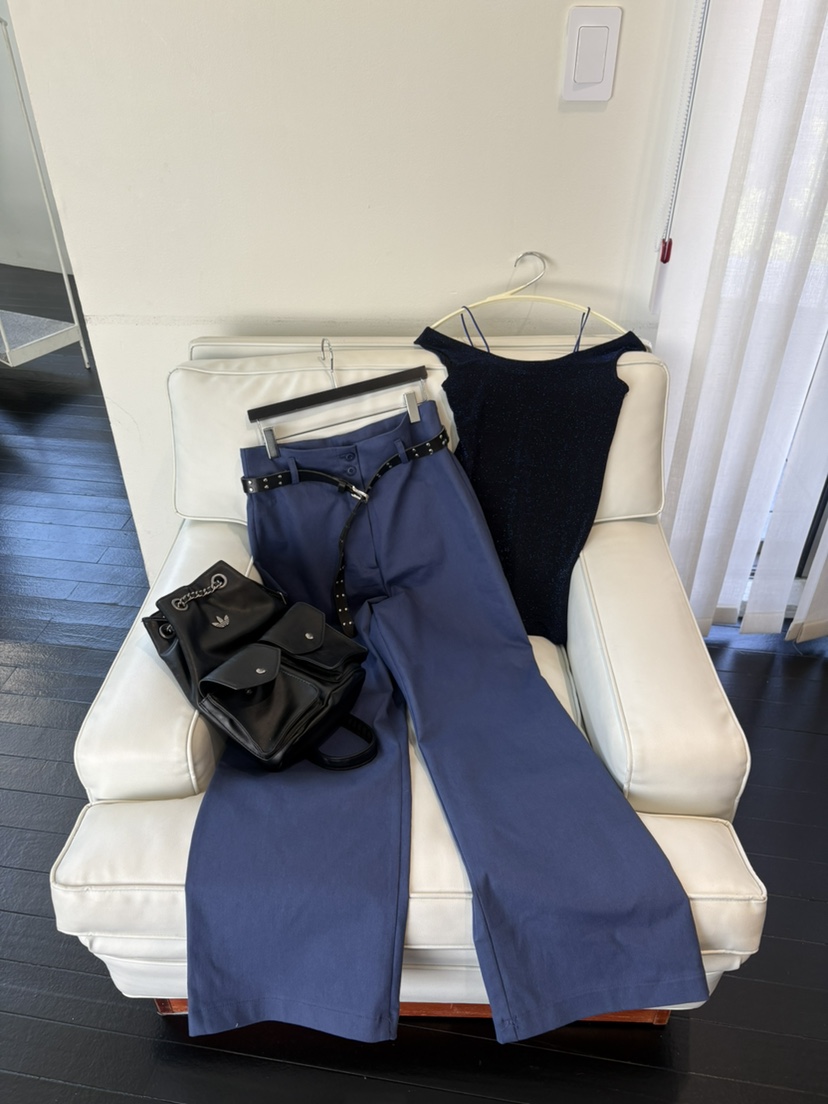 PLATFORM-L東大門實拍韓國女裝新品26春夏推薦26夏季休閑褲PLATFORM休閑褲
