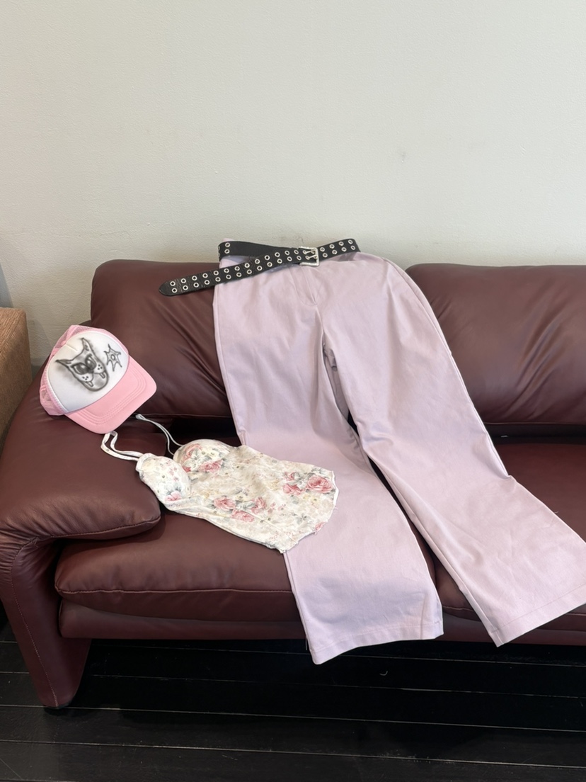 PLATFORM-L東大門實拍韓國女裝新品26春夏推薦26夏季休閑褲PLATFORM休閑褲