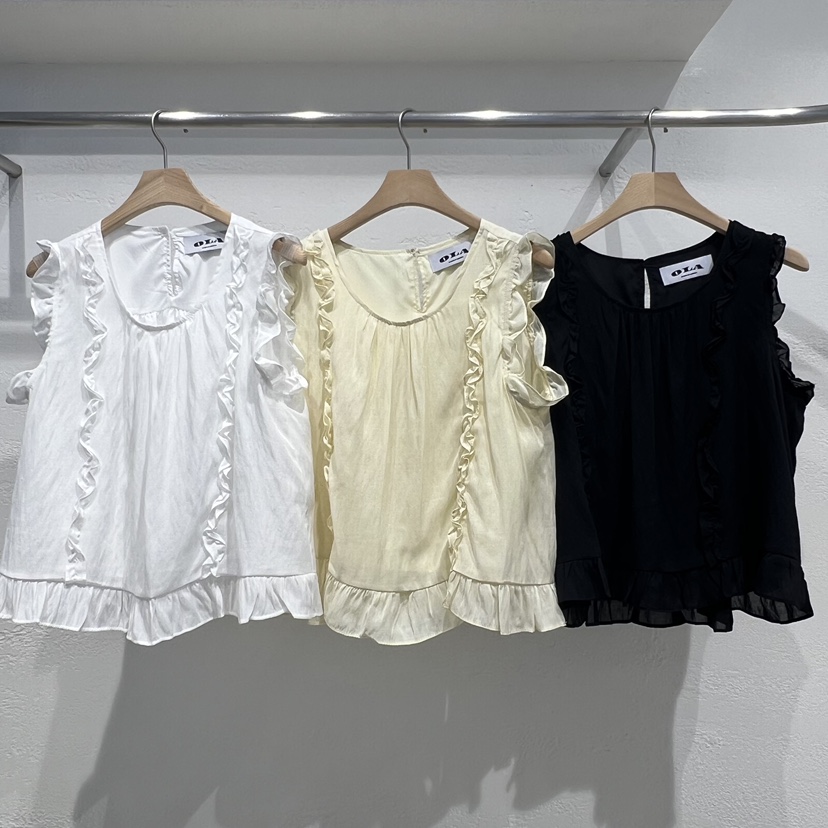 OLA韓國直郵女士新品推薦熱賣時尚職業休閑人氣26夏季吊帶背心mellor/OLA吊帶/背心