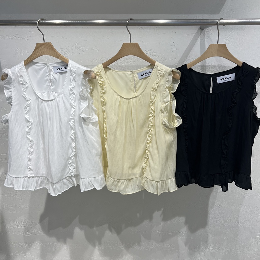 OLA韓國直郵女士新品推薦熱賣時尚職業休閑人氣26夏季吊帶背心mellor/OLA吊帶/背心