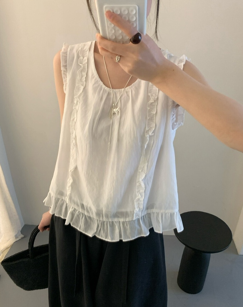 OLA韓國直郵女士新品推薦熱賣時尚職業休閑人氣26夏季吊帶背心mellor/OLA吊帶/背心