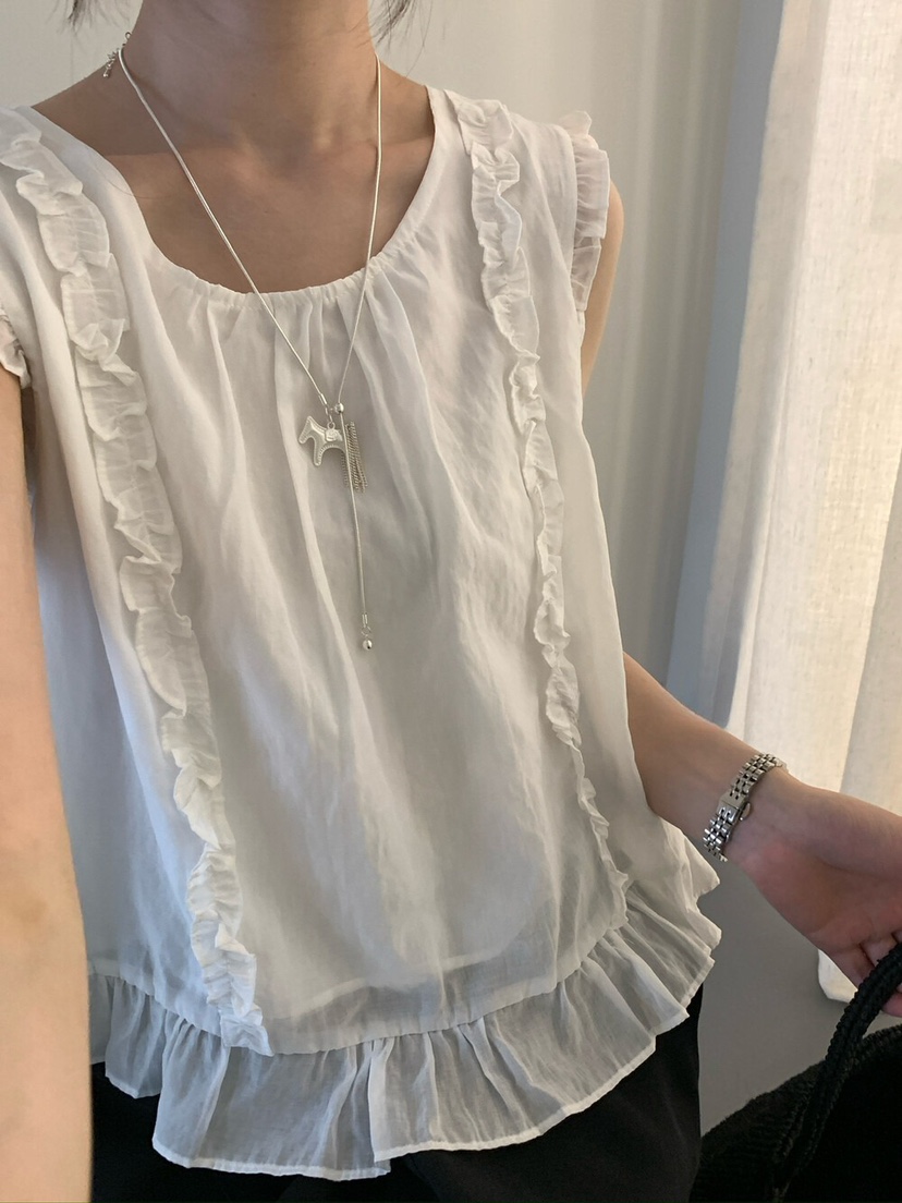 OLA韓國直郵女士新品推薦熱賣時尚職業休閑人氣26夏季吊帶背心mellor/OLA吊帶/背心
