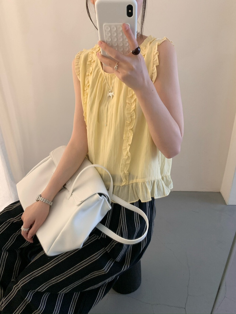 OLA韓國直郵女士新品推薦熱賣時尚職業休閑人氣26夏季吊帶背心mellor/OLA吊帶/背心