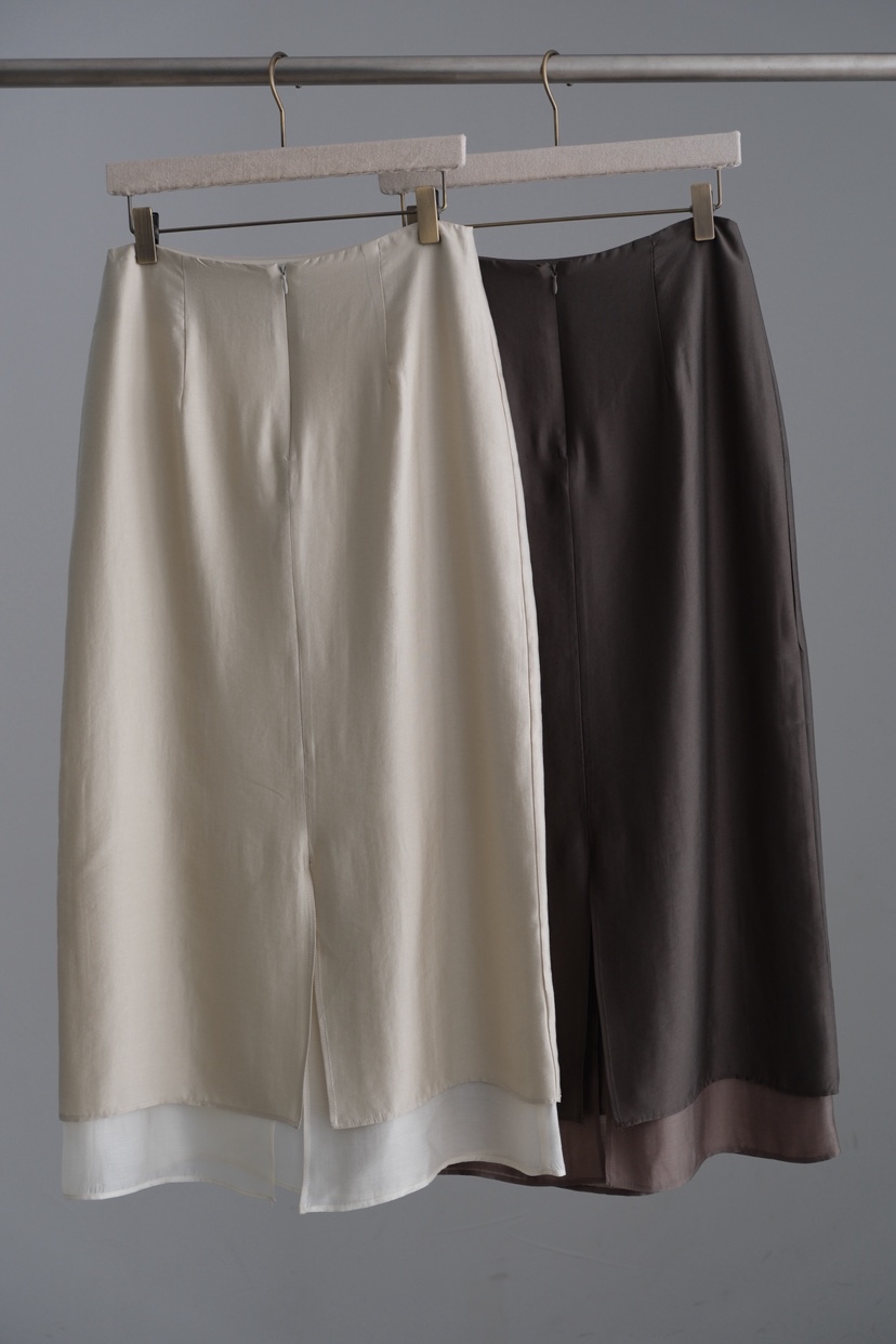 SORBET/FLAT WHITE韓國東大門直郵女裝新品熱賣26春夏長裙SORBET/FLAT WHITE長裙