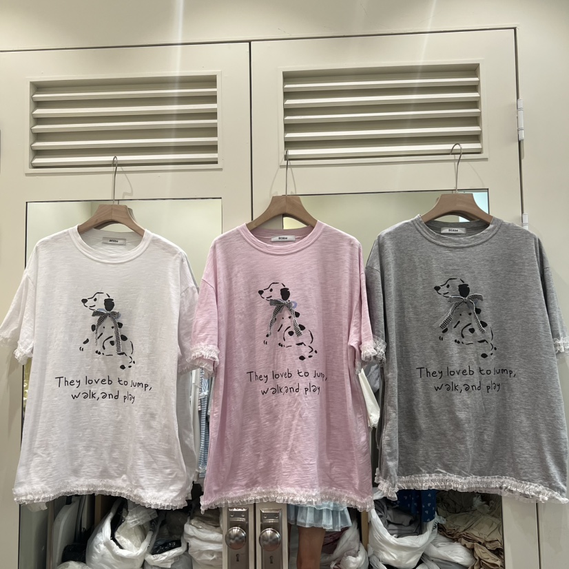 BE&amp;BE東大門實拍韓國女士新品休閑時尚26春夏職業T恤BE&beT恤