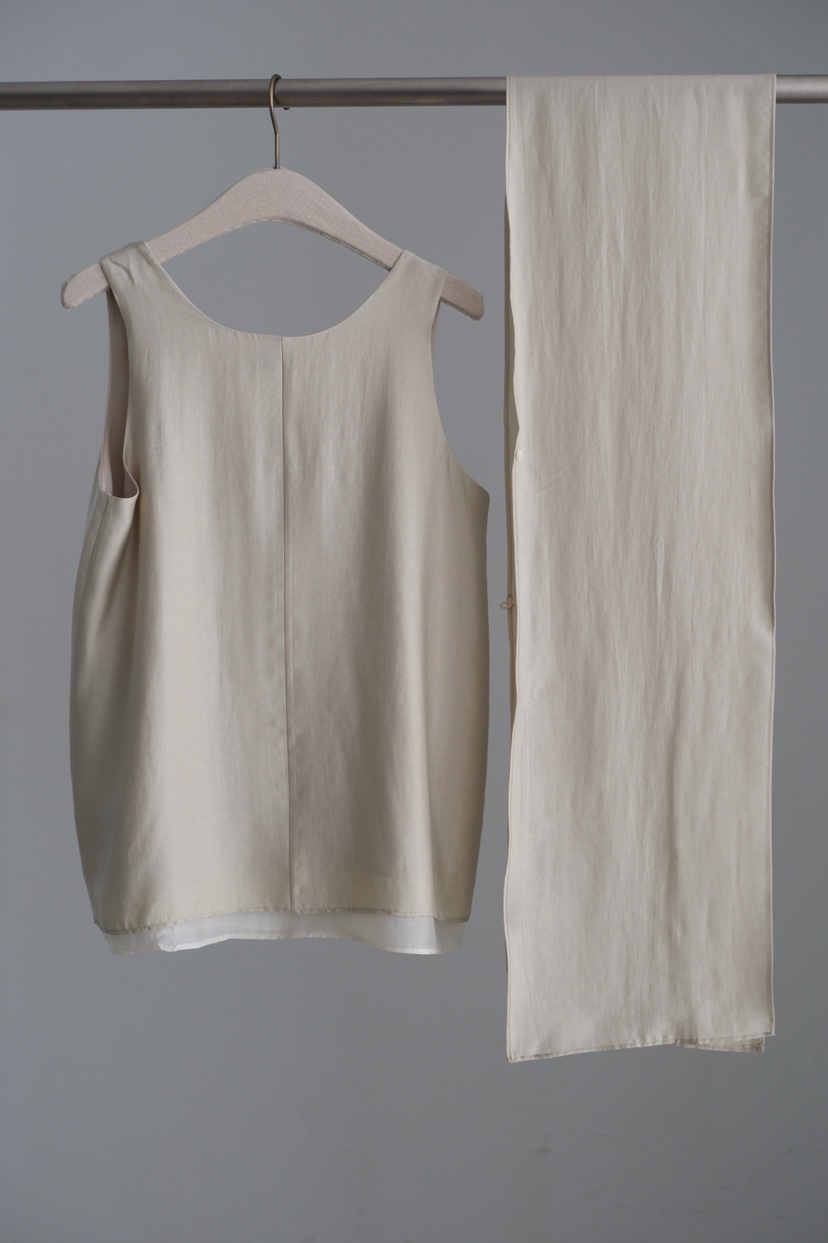 SORBET/FLAT WHITE韓國代購女裝新品休閑人氣套裝套裝圍巾SORBET/FLAT WHITE套裝