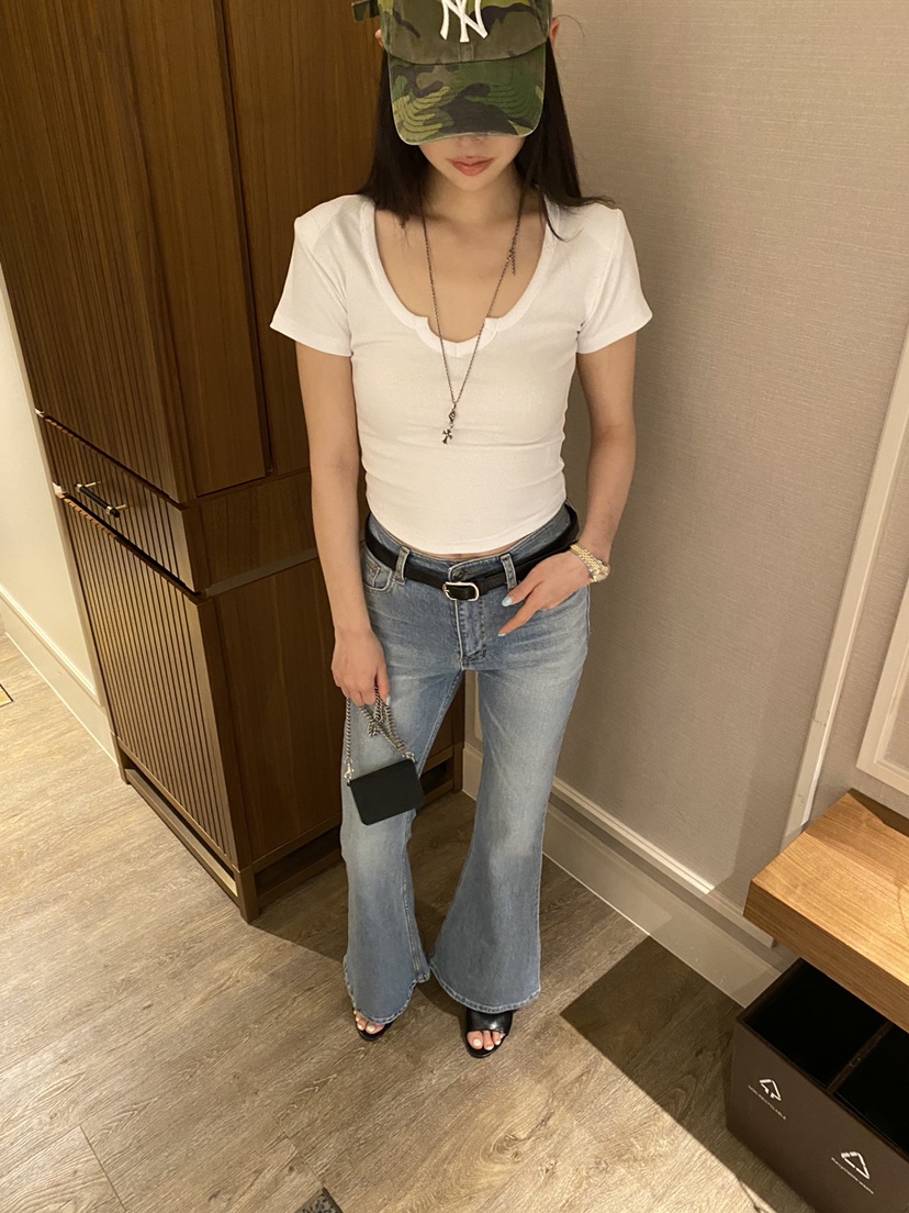 FOUREIGHT韓國直郵實拍女裝新品26春夏時尚人氣熱賣休閑T恤FOUR EIGHTT恤