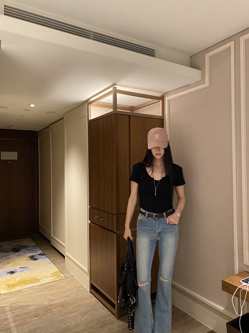 FOUREIGHT韓國直郵實拍女裝新品26春夏時尚人氣熱賣休閑T恤FOUR EIGHTT恤