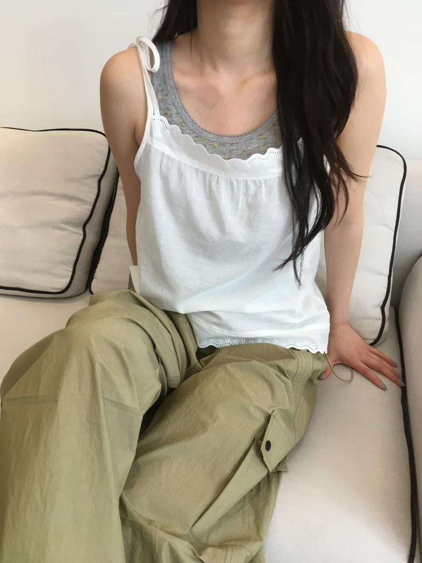 MINIMUZE韓國直郵女士新品職業熱賣26夏季推薦人氣吊帶背心MINIMUZE吊帶/背心