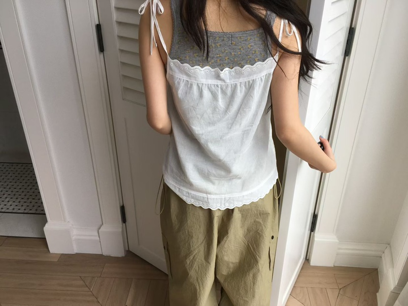 MINIMUZE韓國直郵女士新品職業熱賣26夏季推薦人氣吊帶背心MINIMUZE吊帶/背心