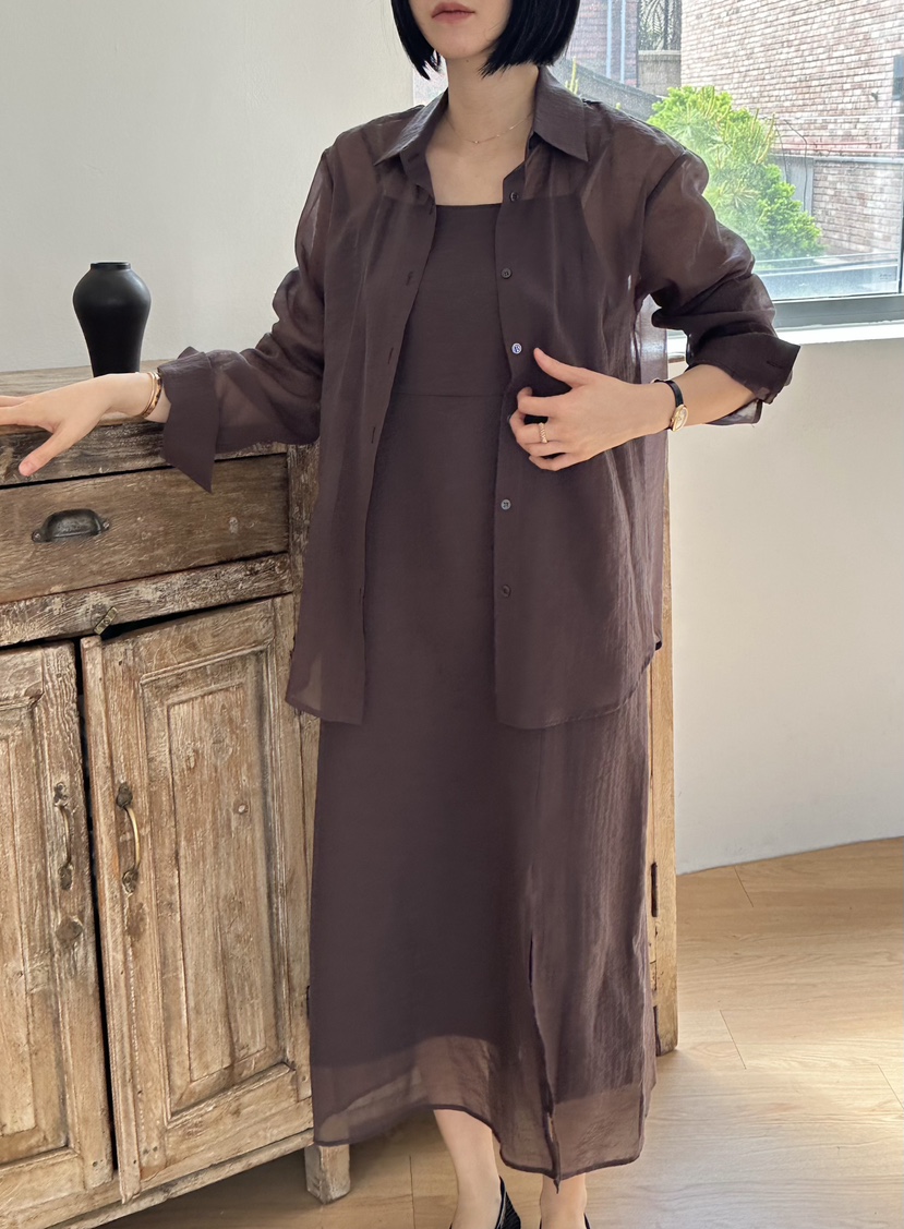 LE VASE韓國東大門代購女裝新品推薦26春夏熱賣襯衫蕾絲衫LE VASE襯衫/蕾絲衫