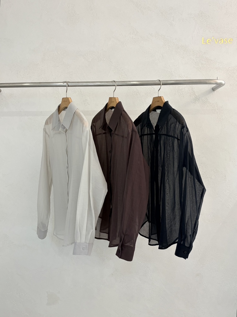 LE VASE韓國東大門代購女裝新品推薦26春夏熱賣襯衫蕾絲衫LE VASE襯衫/蕾絲衫