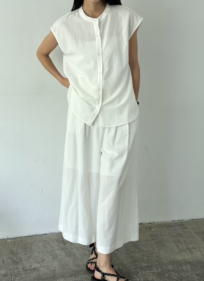 LE VASE韓國直郵女裝新款26春夏時尚職業熱賣26夏季休閑褲LE VASE休閑褲