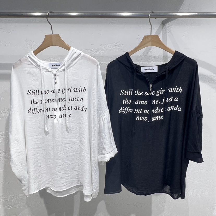 OLA韓國直郵女裝新品熱賣時尚人氣26夏季休閑26春夏推薦T恤mellor/OLAT恤
