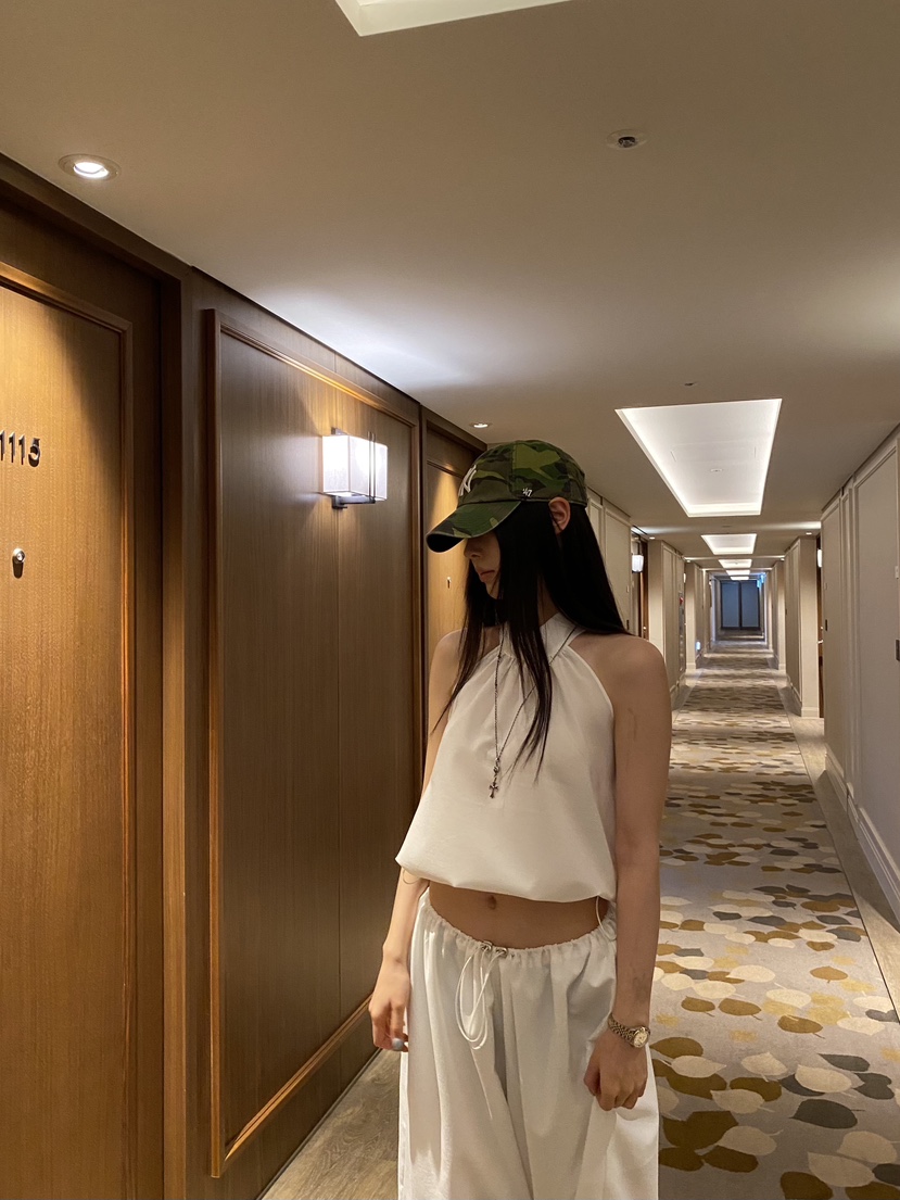 FOUREIGHT韓國直郵實拍女裝新品休閑26夏季人氣熱賣休閑褲FOUR EIGHT休閑褲