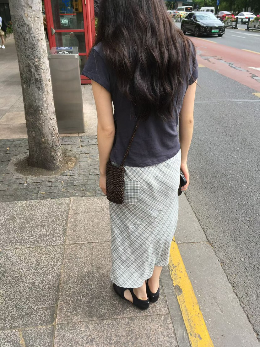 MINIMUZE韓國直郵女士新品休閑推薦熱賣26夏季職業26春夏長裙MINIMUZE長裙