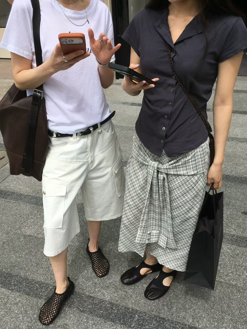 MINIMUZE韓國直郵女士新品休閑推薦熱賣26夏季職業26春夏長裙MINIMUZE長裙