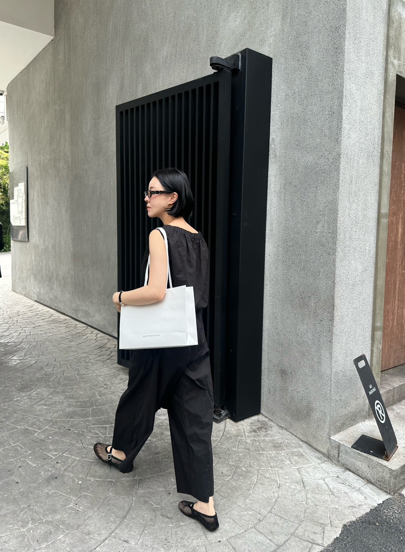 LE VASE韓國代購女裝新款職業休閑人氣26夏季熱賣連體褲LE VASE連體褲