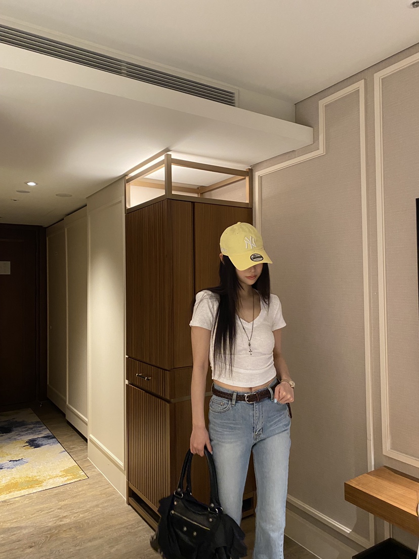 FOUREIGHT韓國代購女士新品26春夏熱賣休閑26夏季T恤兔子FOUR EIGHTT恤