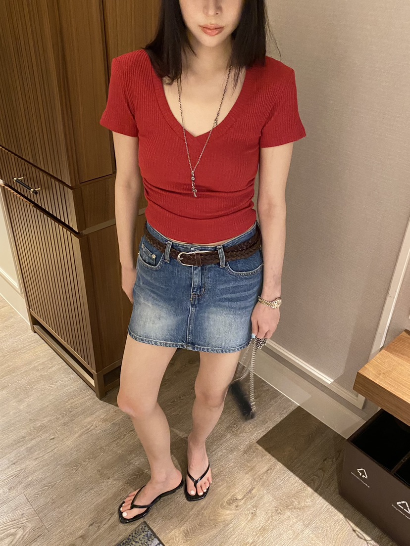 FOUREIGHT韓國代購女士新品26春夏熱賣休閑26夏季T恤兔子FOUR EIGHTT恤