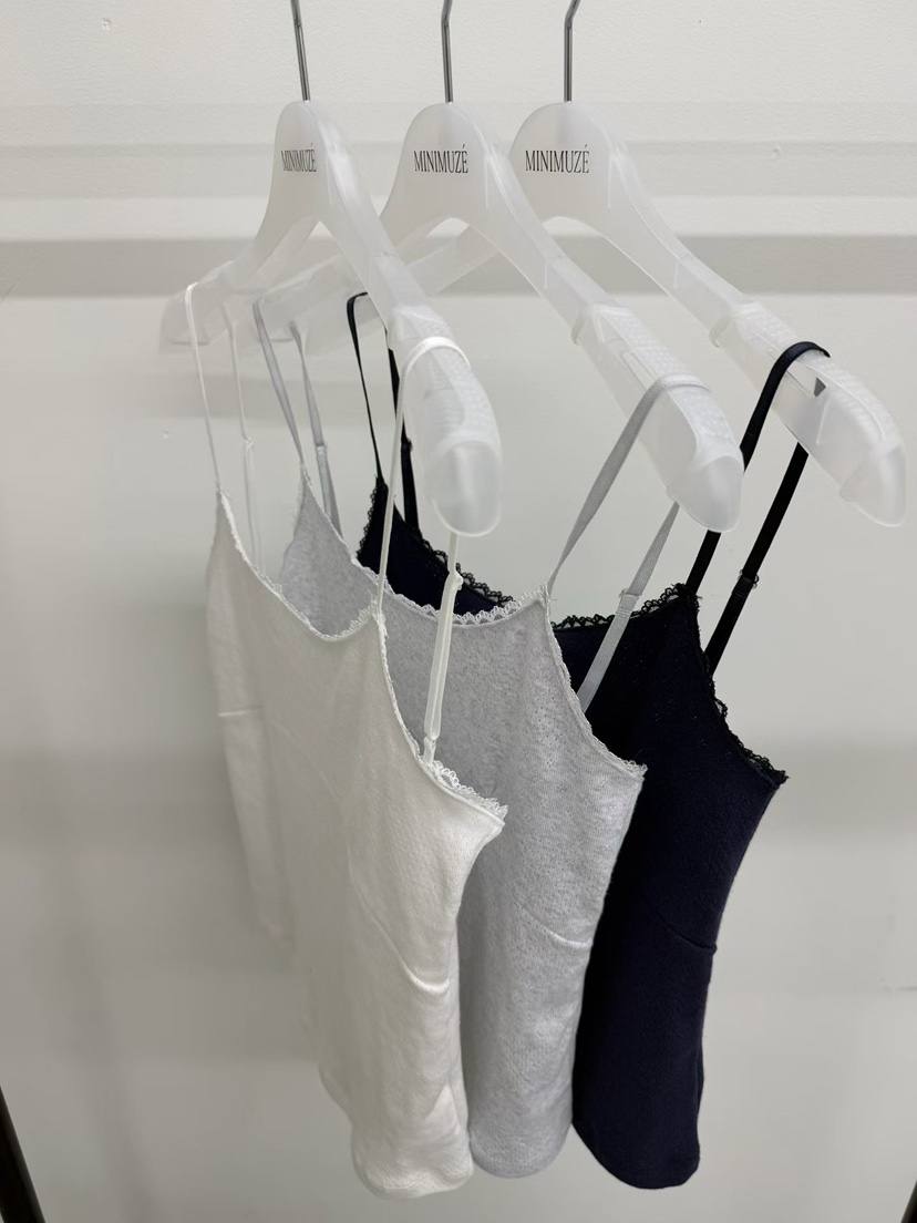 MINIMUZE韓國直郵實拍女裝新品26夏季熱賣休閑推薦吊帶背心MINIMUZE吊帶/背心