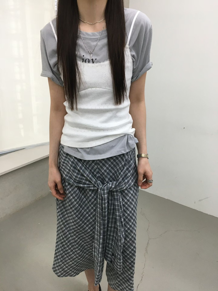 MINIMUZE韓國直郵實拍女裝新品26夏季熱賣休閑推薦吊帶背心MINIMUZE吊帶/背心