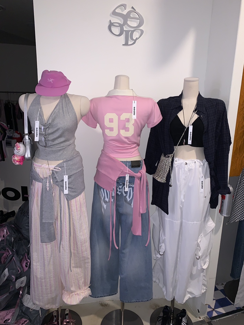 SEOLO韓國直郵實拍女裝新款26春夏熱賣26夏季推薦休閑褲亞麻Seolo seoul休閑褲