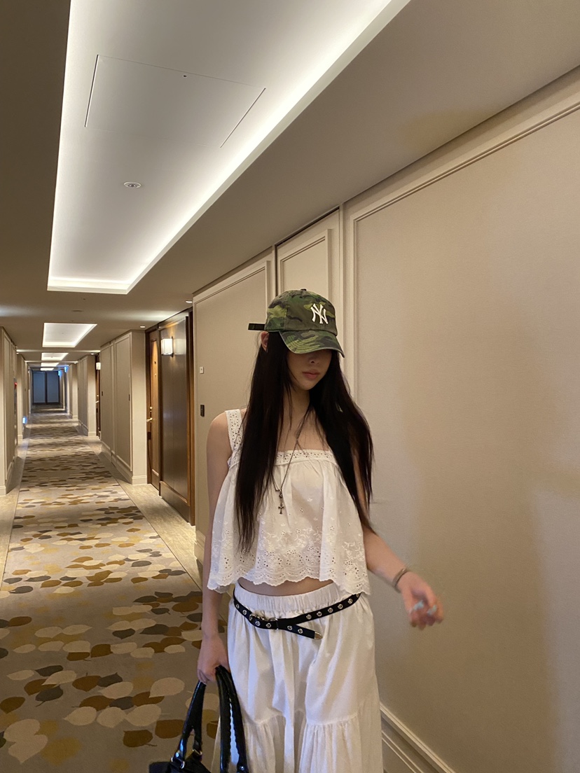 FOUREIGHT東大門實拍韓國女裝新品熱賣休閑26春夏人氣長裙FOUR EIGHT長裙