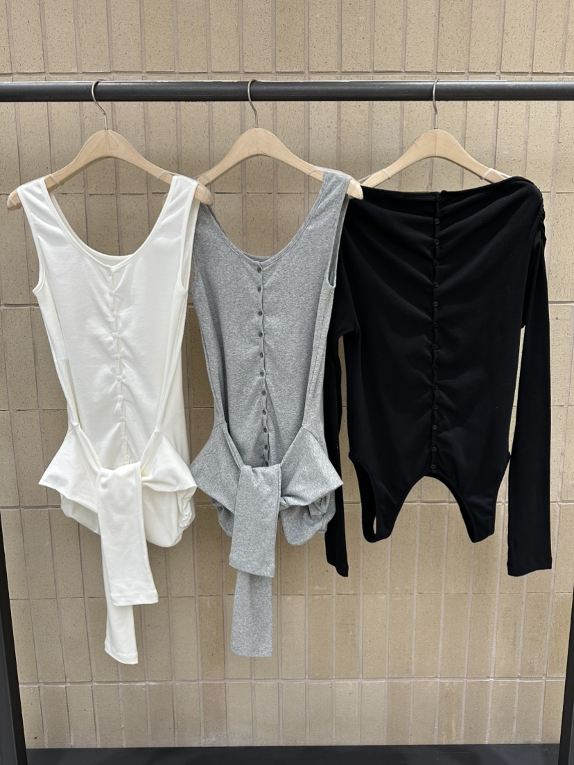 FOSET韓國東大門代購女裝新款時尚休閑職業吊帶背心開衫紐扣FOSET吊帶/背心