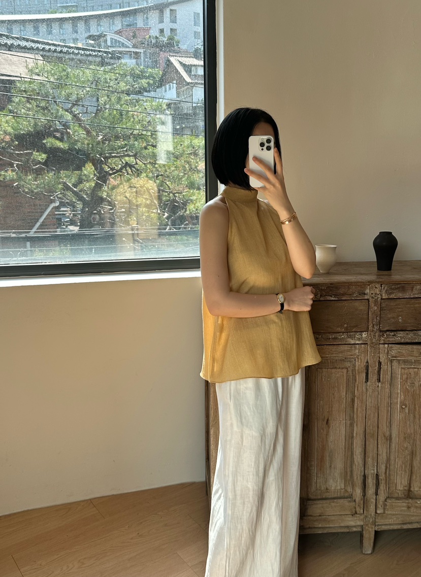 LE VASE韓國直郵女裝新款推薦人氣26夏季熱賣吊帶背心系帶LE VASE吊帶/背心